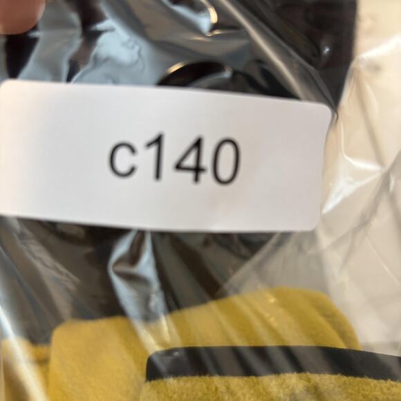 The North Face Jacket Mens Size Medium Yellow Black Full Zip Fleece Pockets - Picture 14 of 14